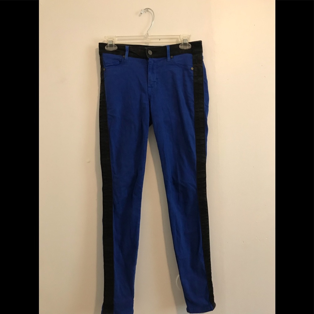 Cute Black and Blue Pants